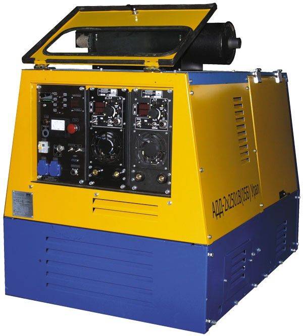 картинка Сварочный агрегат АДД-2х2501В(05Б) Урал от компании Нова Механика